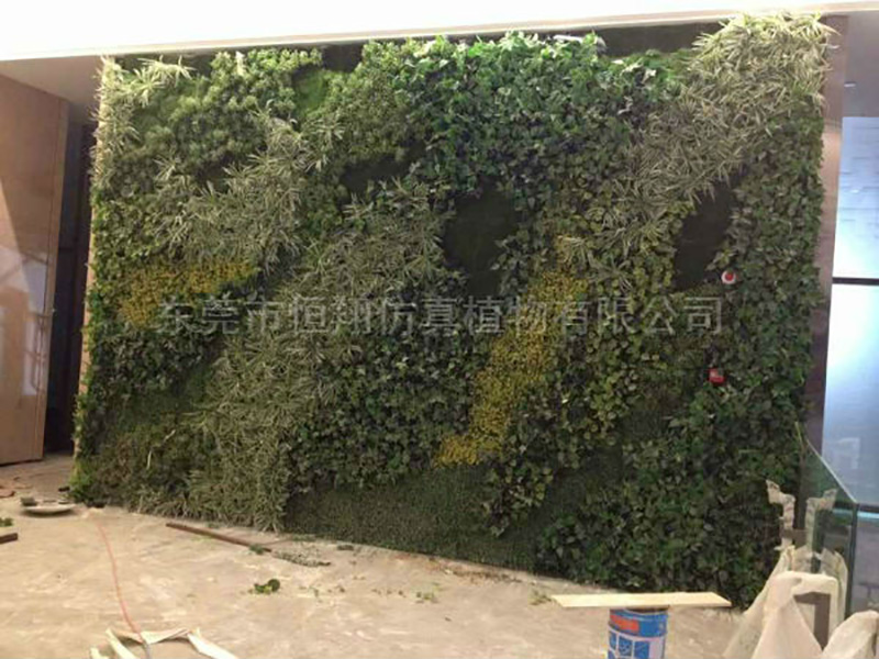 郑州名门地产仿真植物...