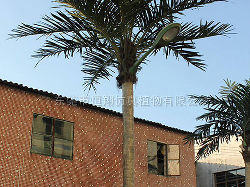 路灯发光仿真树